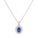 Diamond necklace with Tanzanite Fairy Godess3