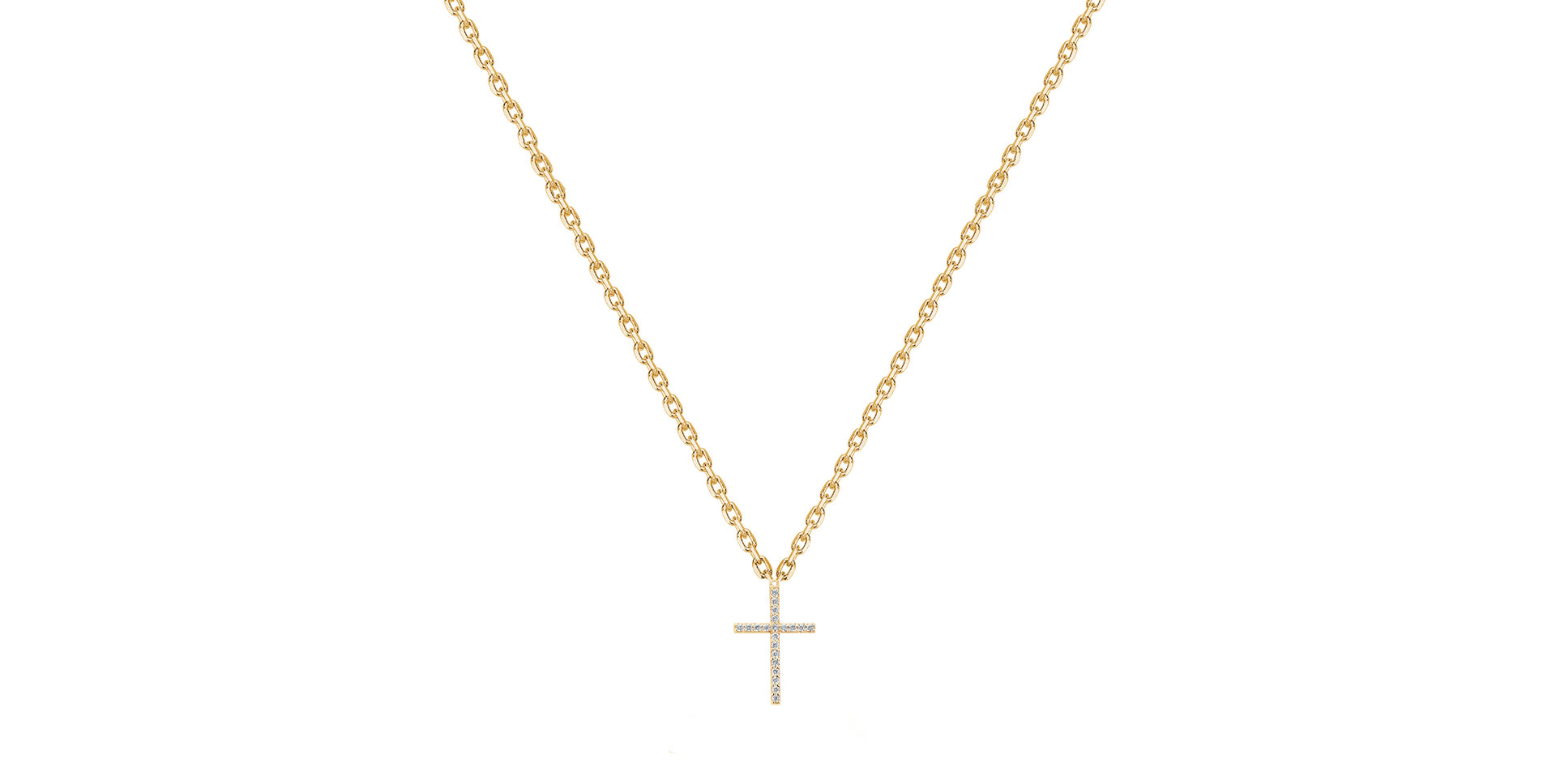 Diamond necklace Royal Cross
