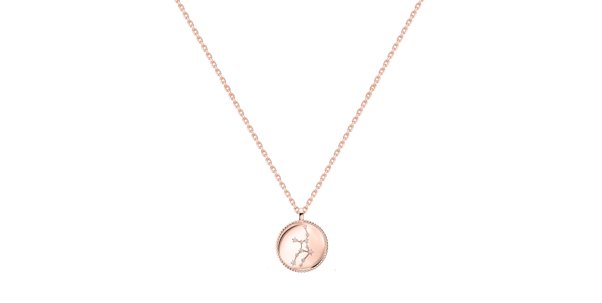 Diamond necklace Zodiac Sign Virgo