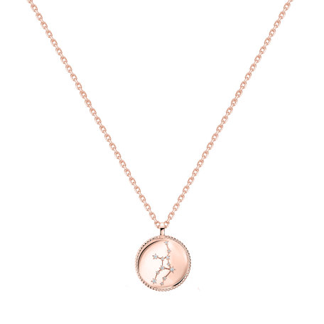 Diamond necklace Zodiac Sign Virgo