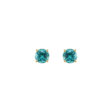 Earrings with Apatite Apatite Glow