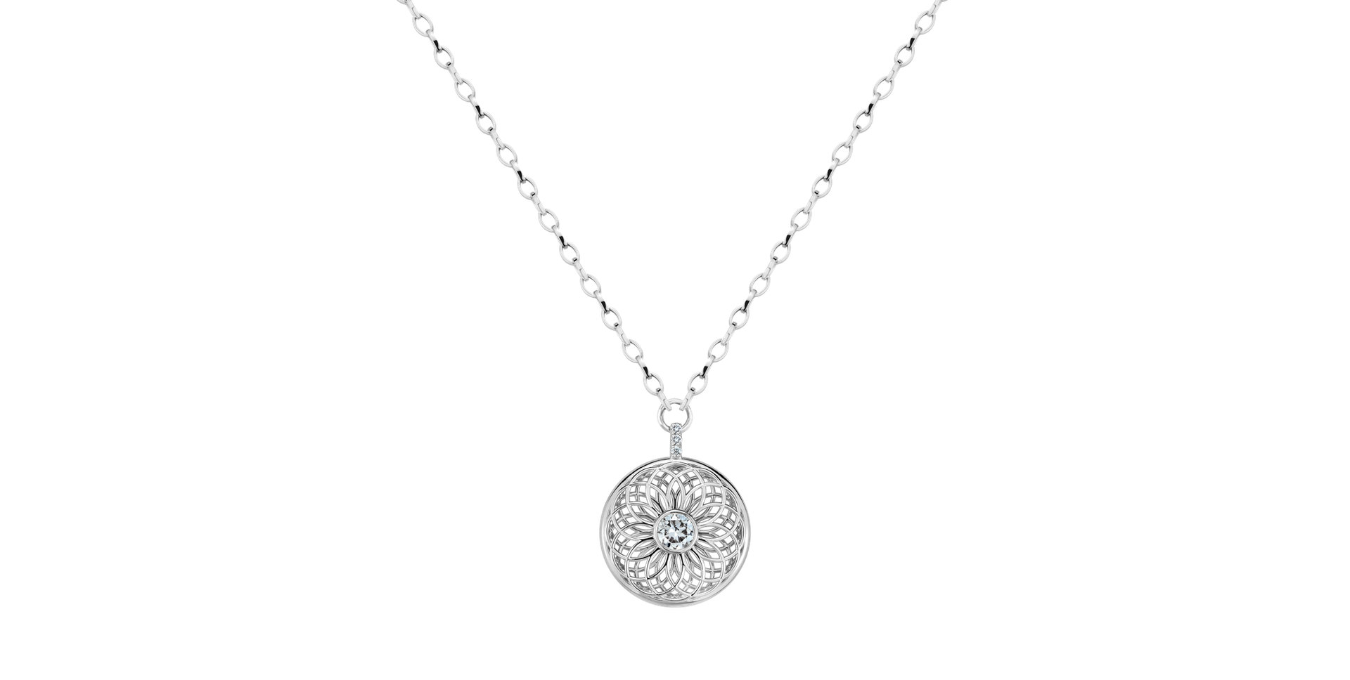 Diamond necklace Sphere of Light