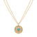 Diamond necklace with Apatite Sphere of Light3