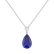 Diamond necklace with Tanzanite Whispers of Avalon3