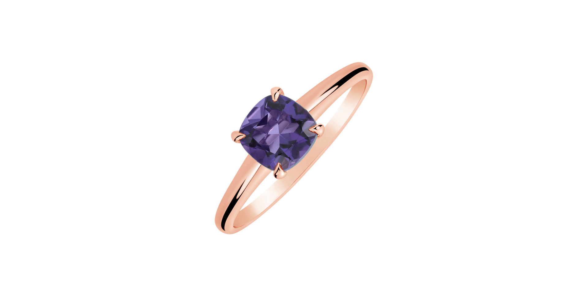 Ring with Amethyst Araminta
