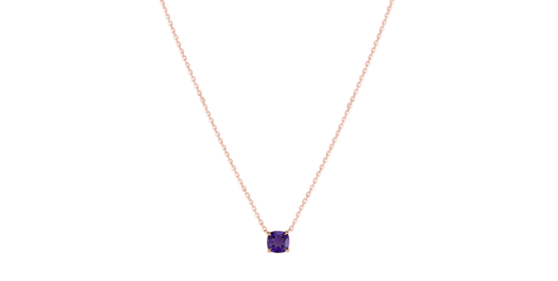 Necklace with Amethyst Araminta