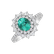 Diamond ring with Paraiba Queen of Paraiba3