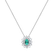 Diamond necklace with Paraiba Queen of Paraiba3