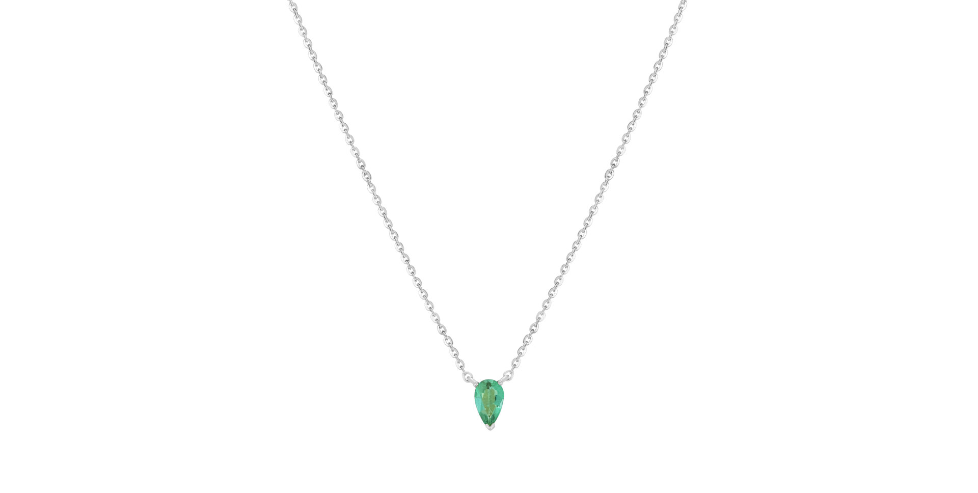 Necklace with Emerald Seriane