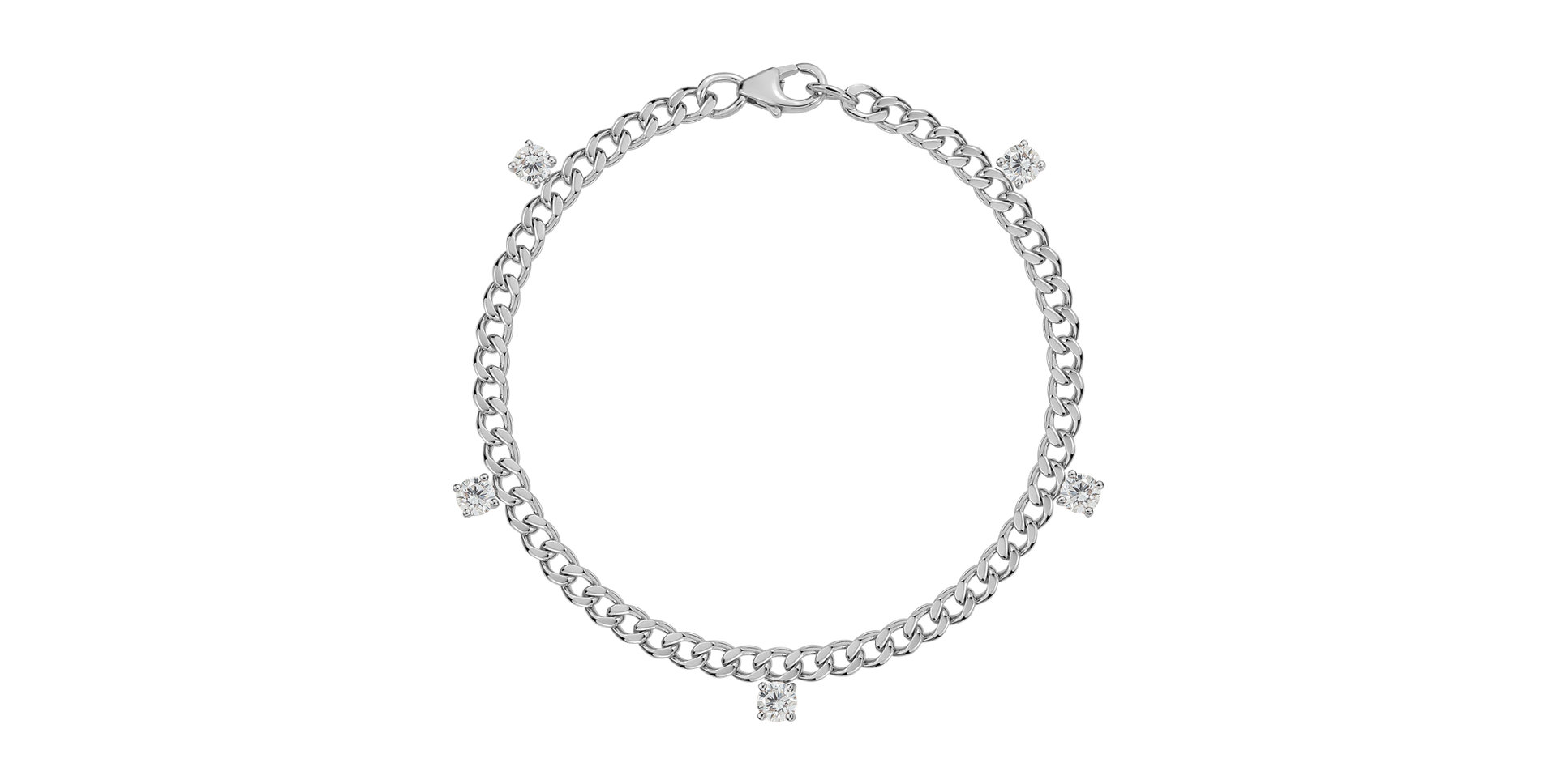 Diamond bracelet Weight of Wealth