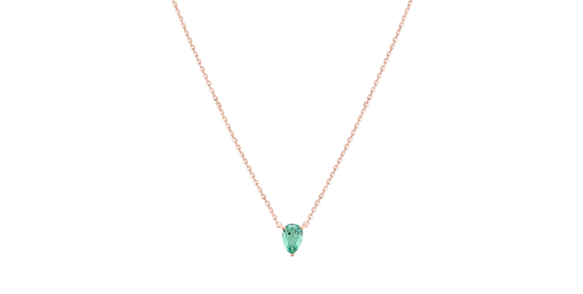 Necklace with Apatite Seriane