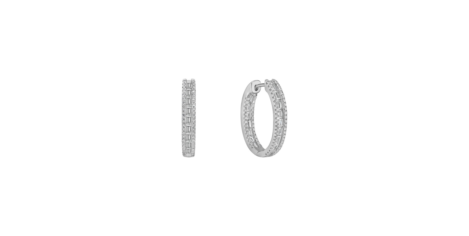 Diamond earrings Graceful Countess