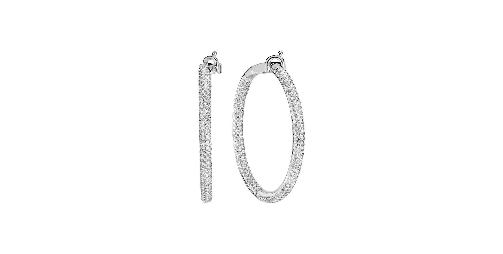 Diamond earrings Glittering Beauty