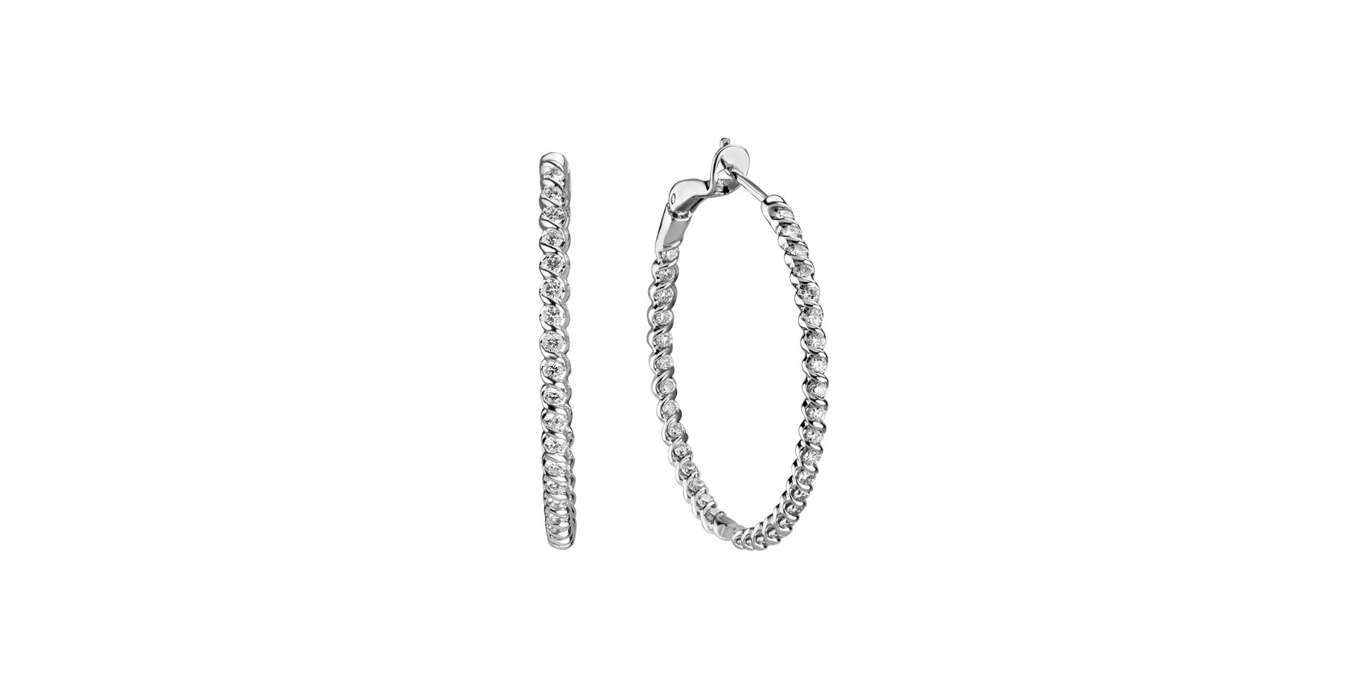 Diamond earrings Moonlight Symphony