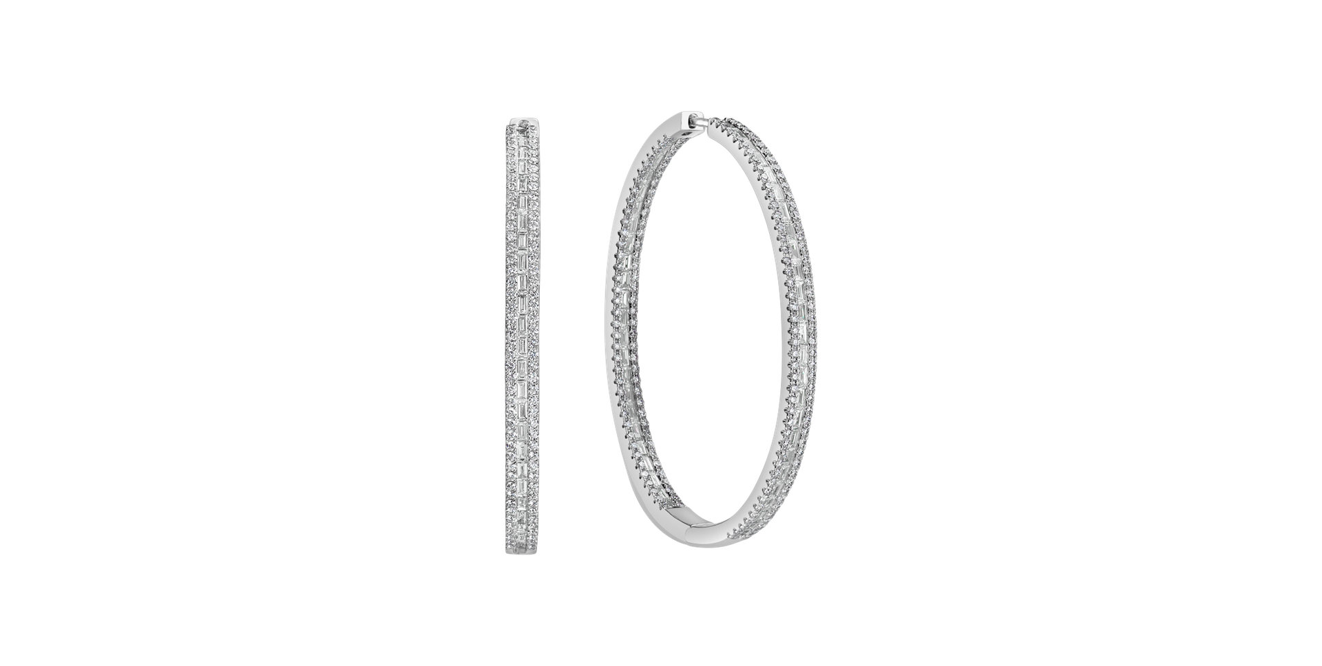 Diamond earrings Royal Circles