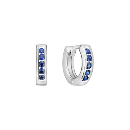 Children's earrings with Sapphires Little Reason