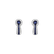 Diamond earrings with Sapphire Kayden5