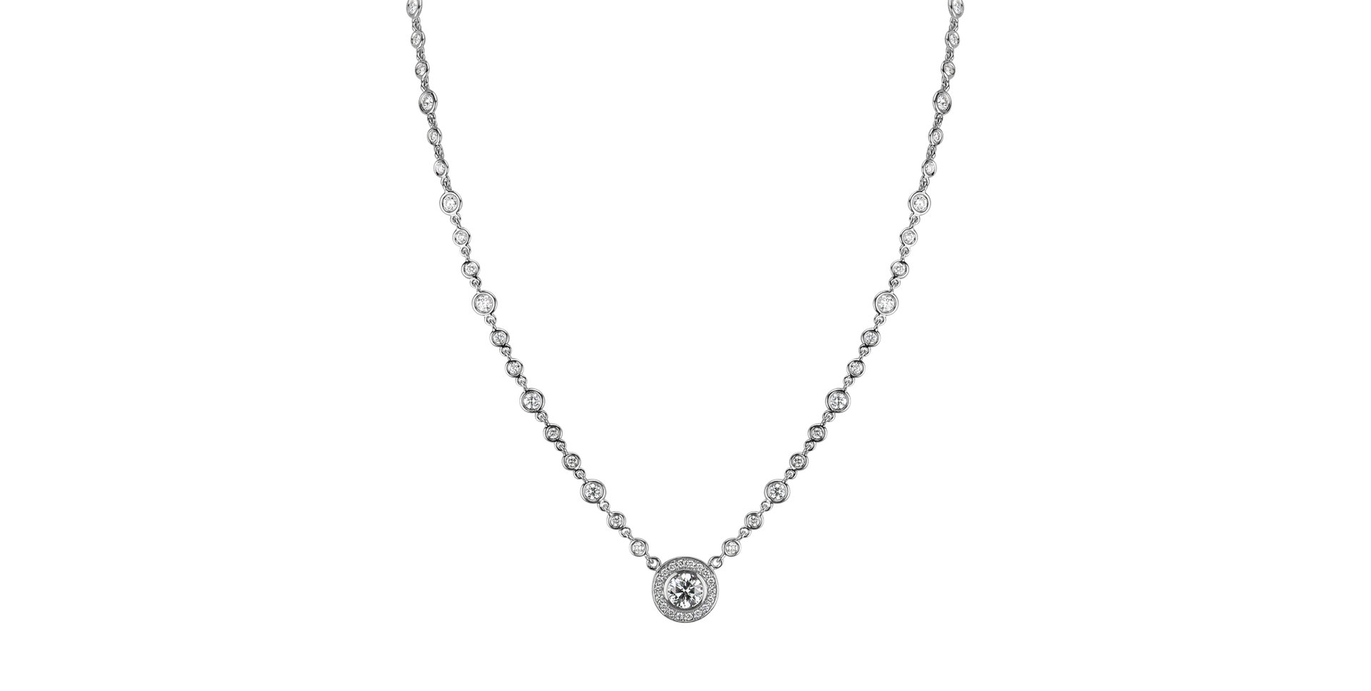 Diamond necklace Royal Miracle