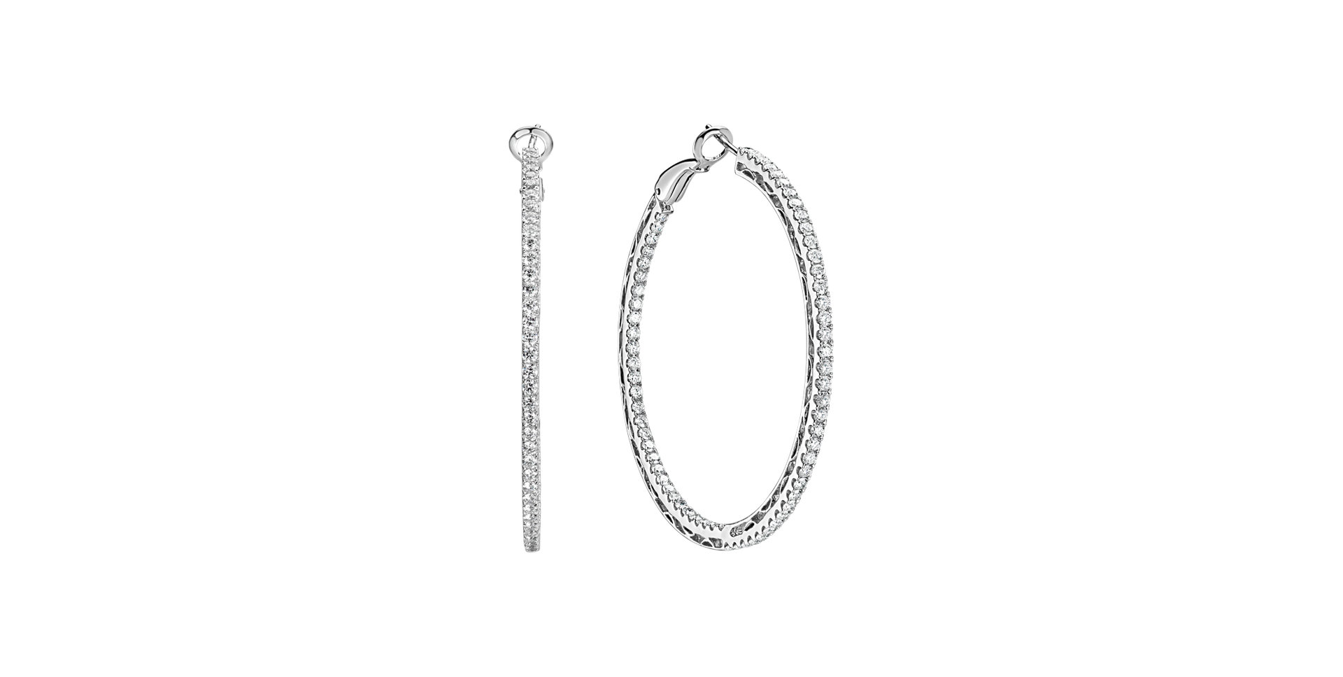 Diamond earrings Glossy Rain