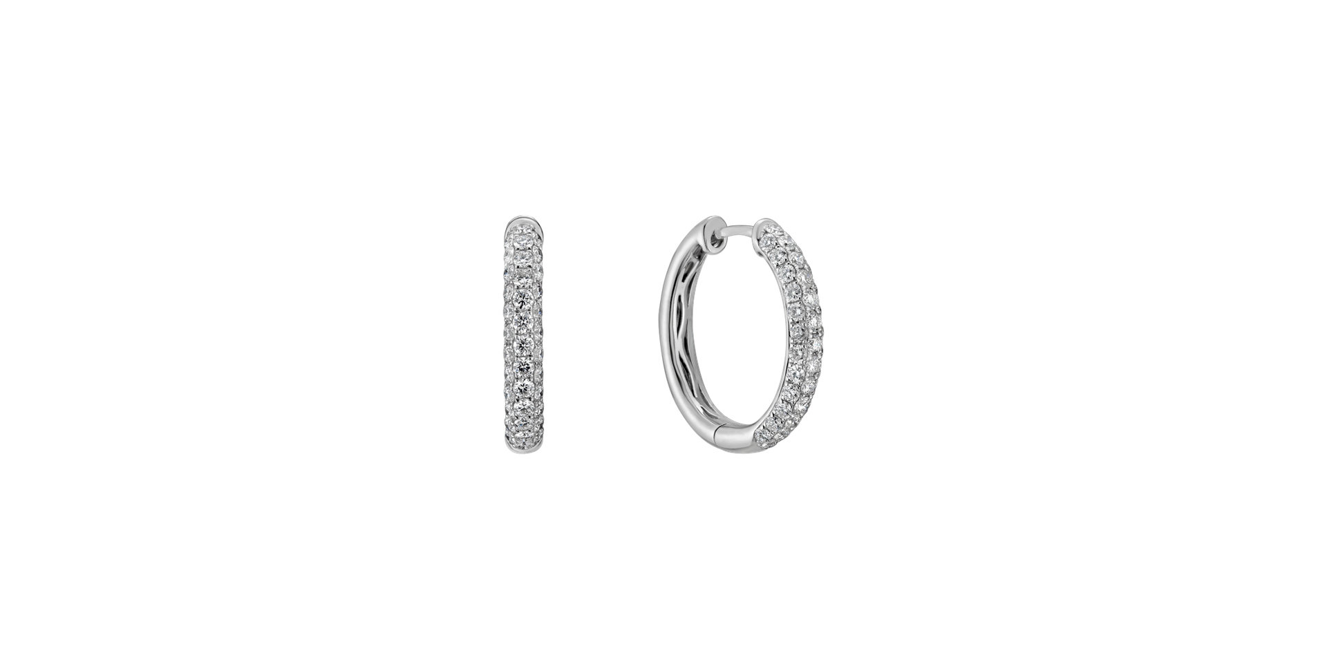 Diamond earrings Semirammis