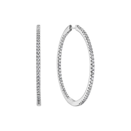 Diamond earrings Princeliness