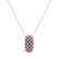 Diamond pendant with Ruby Grid of Passion3
