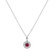 Diamond necklace with Ruby Erona3