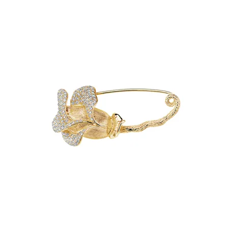 Diamond brooch Lindsey