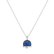 Diamond pendant with Sapphire Elida3