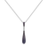 Diamond pendant with Sapphire Blossom3