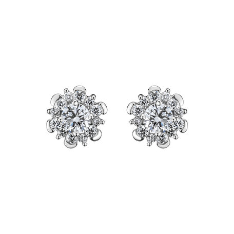Diamond earrings Crystal Breeze