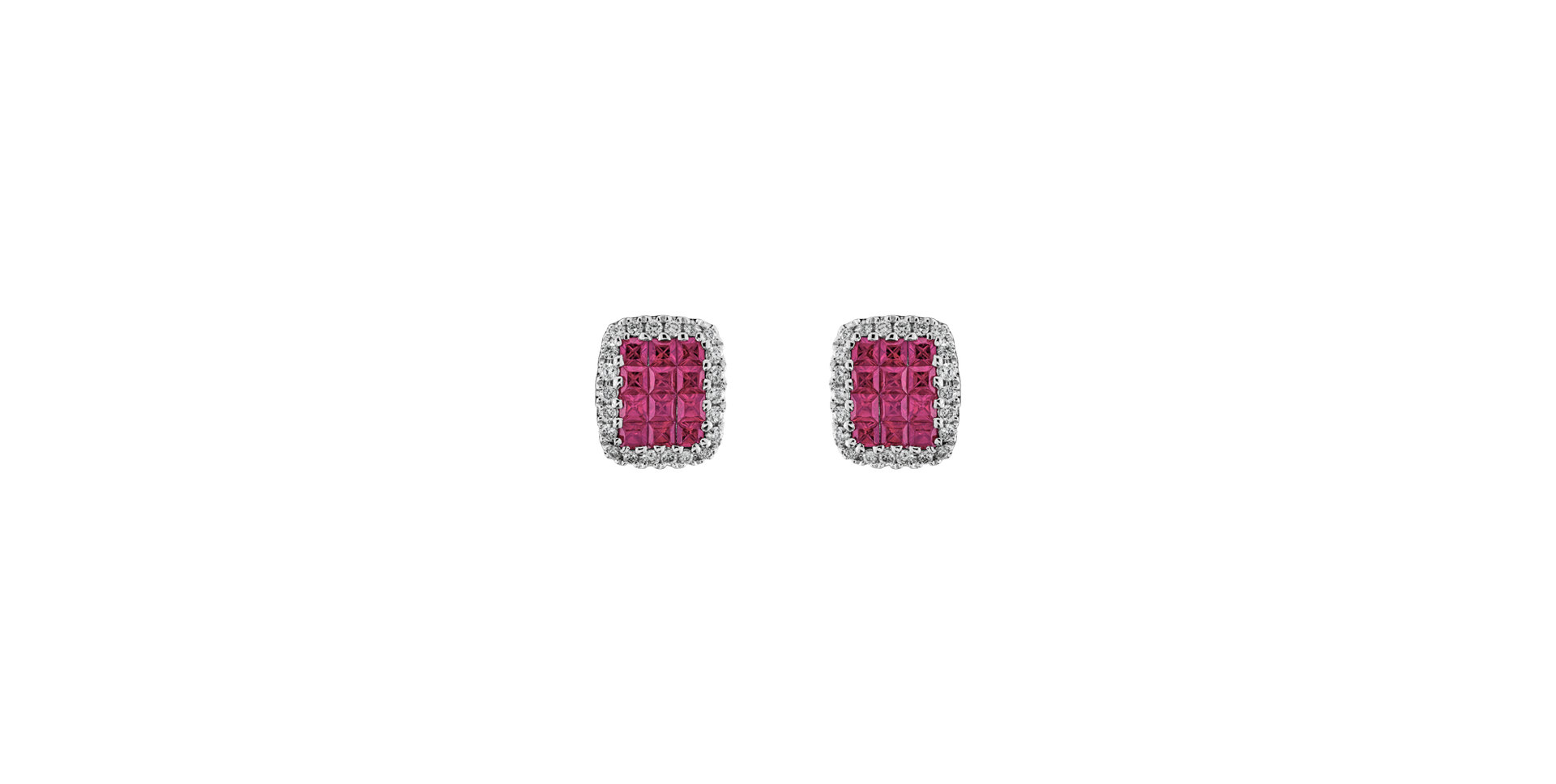 Diamond earrings and Ruby Arenase
