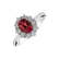 Diamond ring with Ruby Scanion4