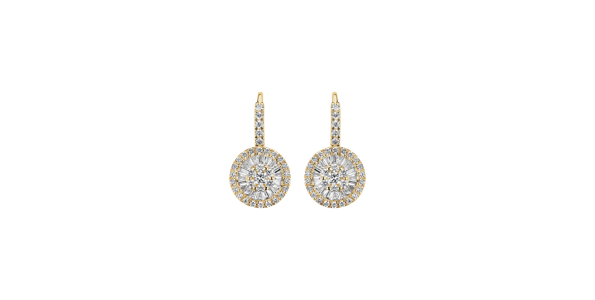 Diamond earrings Sunlight