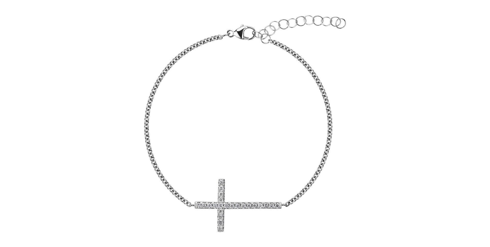 Diamond bracelet Angel Message