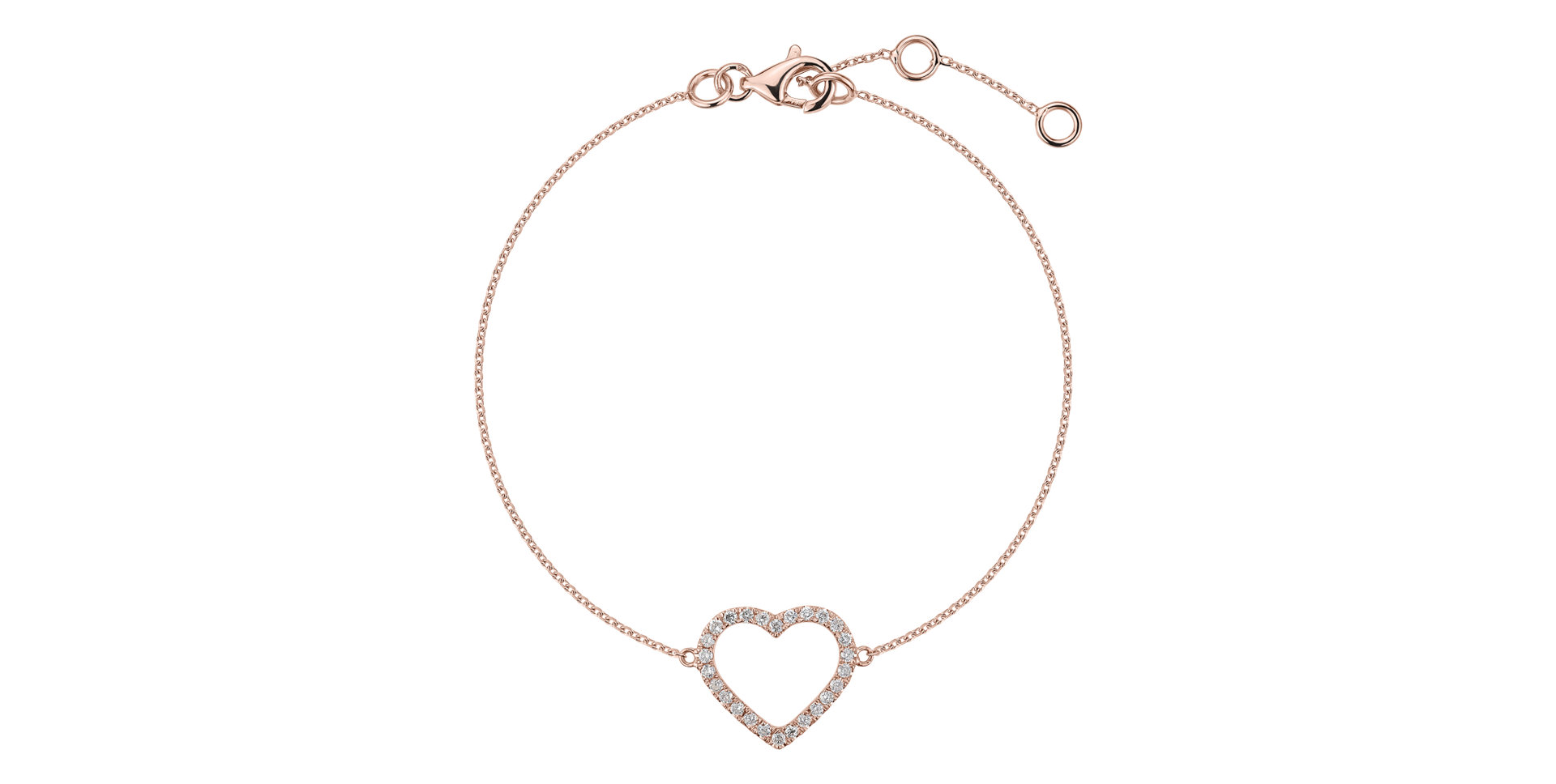 Diamond bracelet Heartglow