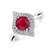 Diamond ring with Ruby Baroque Message3
