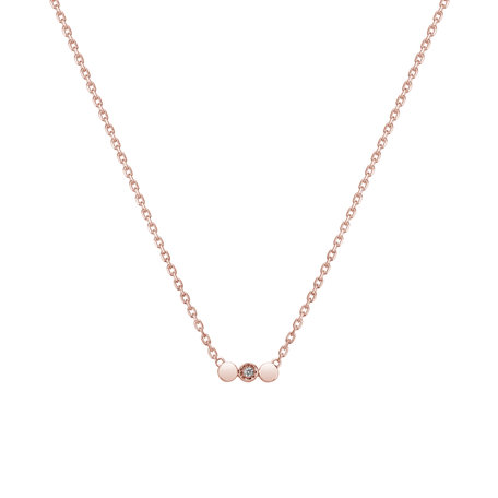 Diamond necklace Glossy Dots