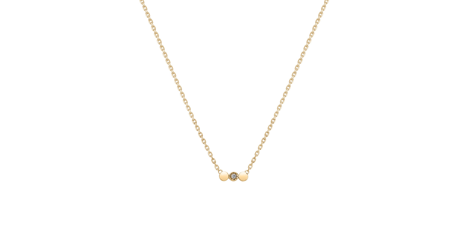 Diamond necklace Glossy Dots