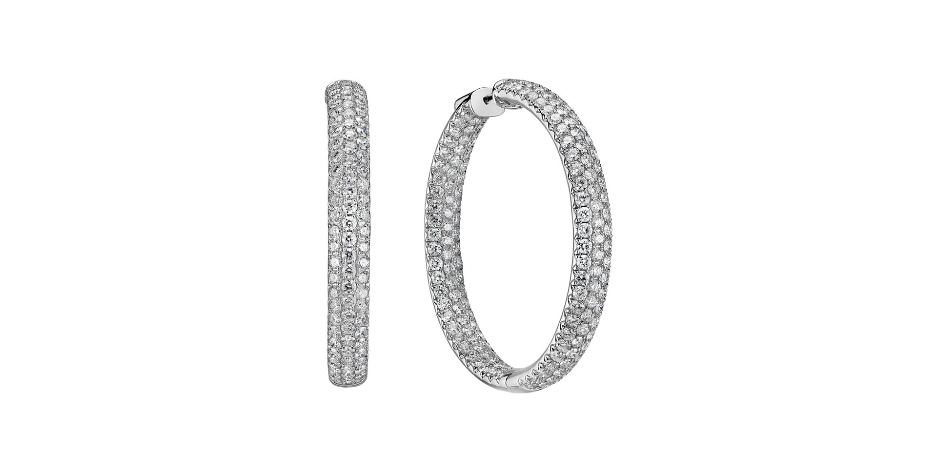 Diamond earrings Eclipse