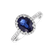 Diamond ring with Sapphire Sintharia3