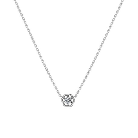 Diamond necklace Flower Spirit