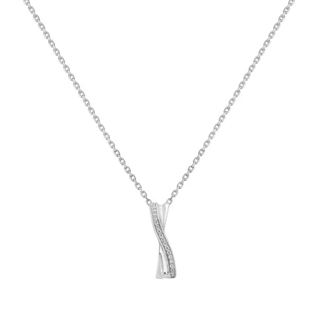 Diamond pendant Shiny Ribbon