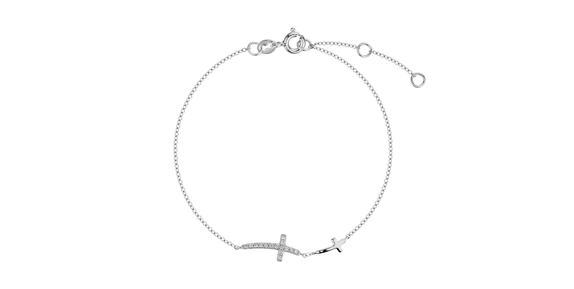 Diamond bracelet Crosselle