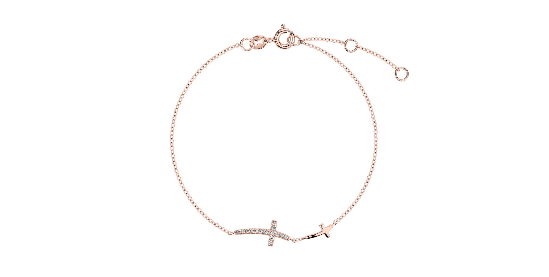Diamond bracelet Crosselle