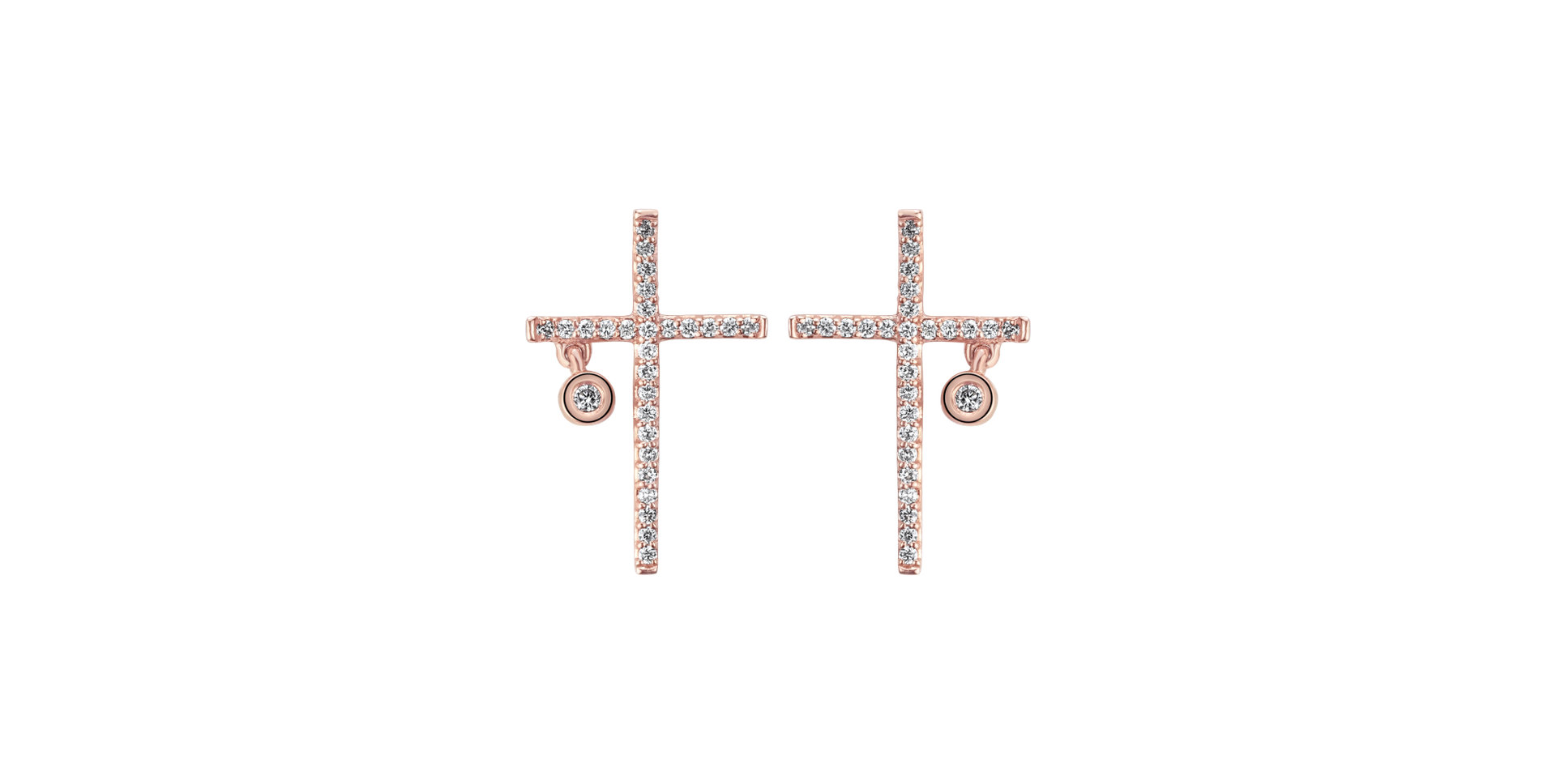 Diamond earrings Cristian