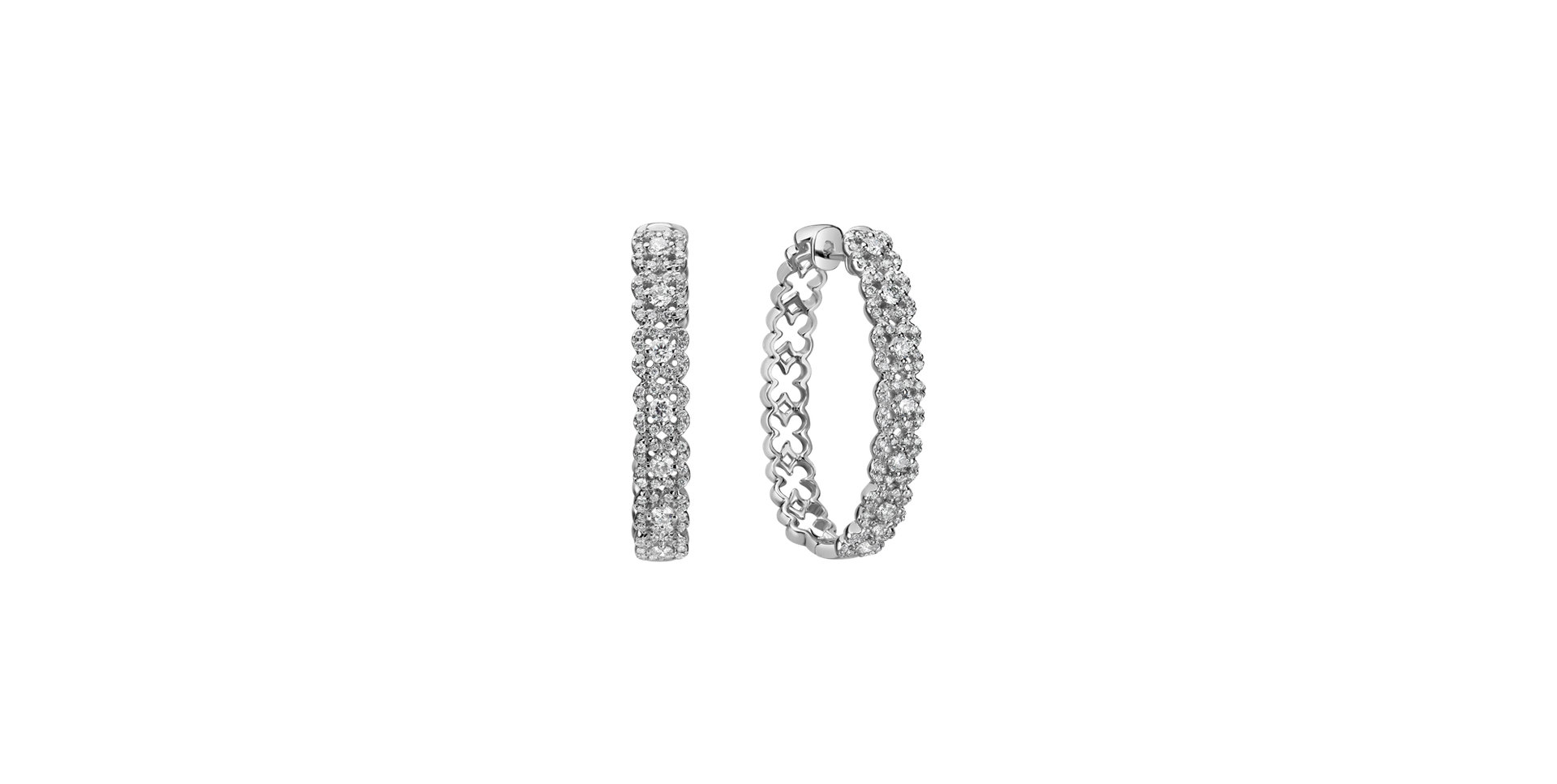 Diamond earrings Charming Passion