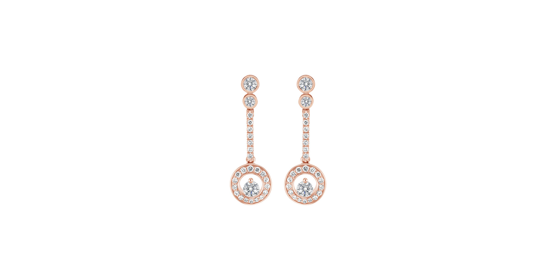 Diamond earrings Always Fantasy