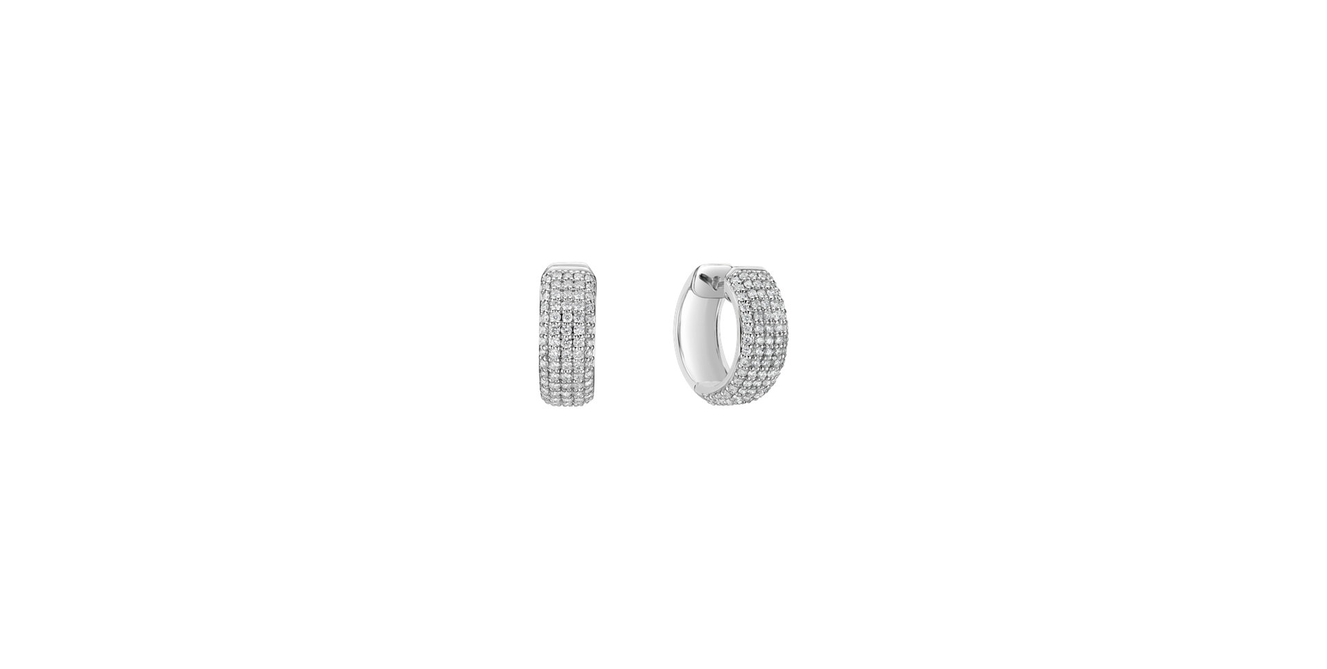 Diamond earrings Luxury Message