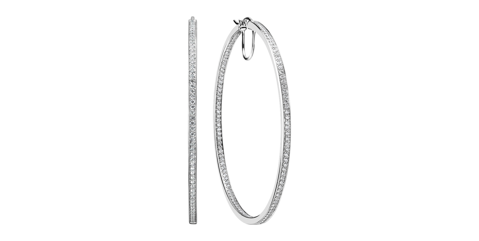 Diamond earrings Tender Touch